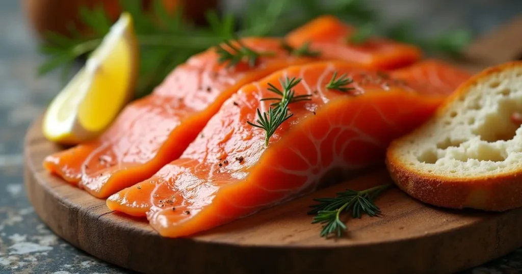 cold smoked salmon