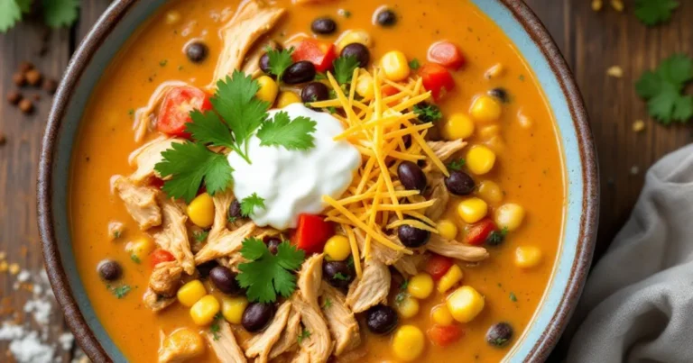 creamy taco soup chicken